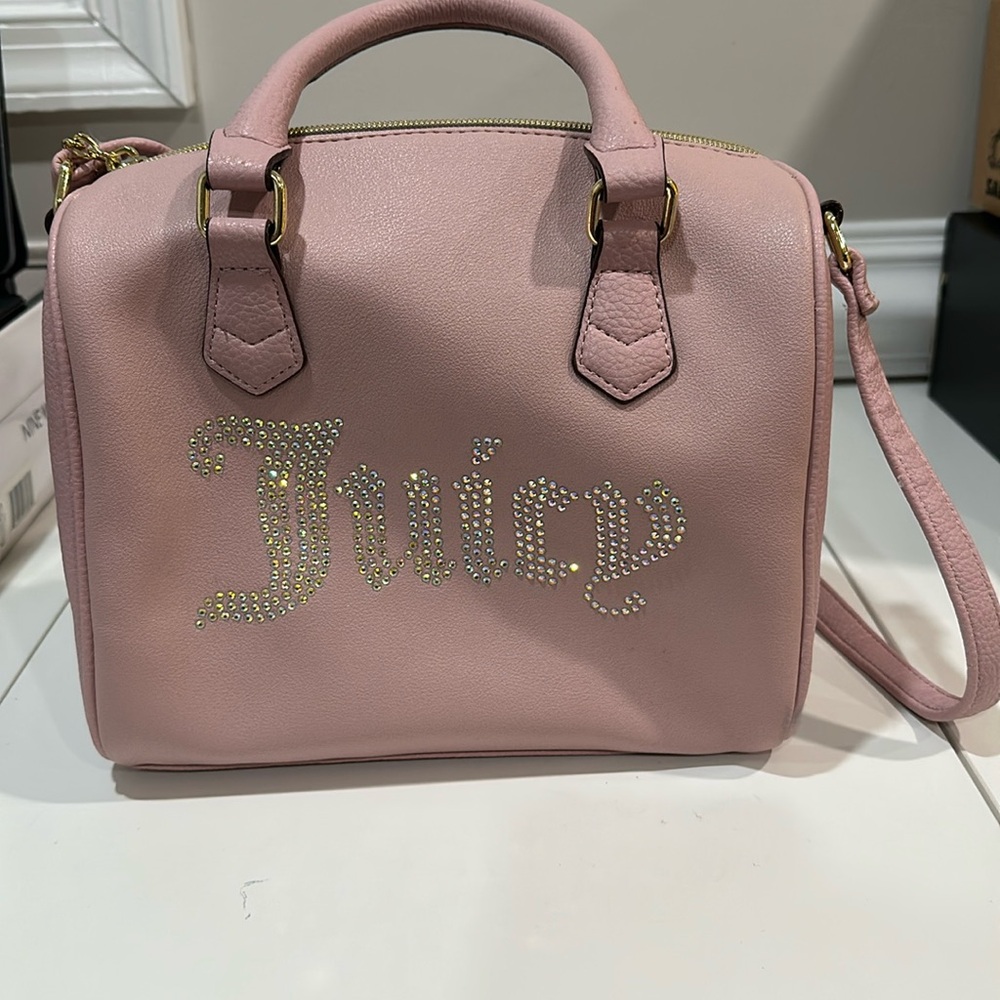 Pink juicy couture speedy bag